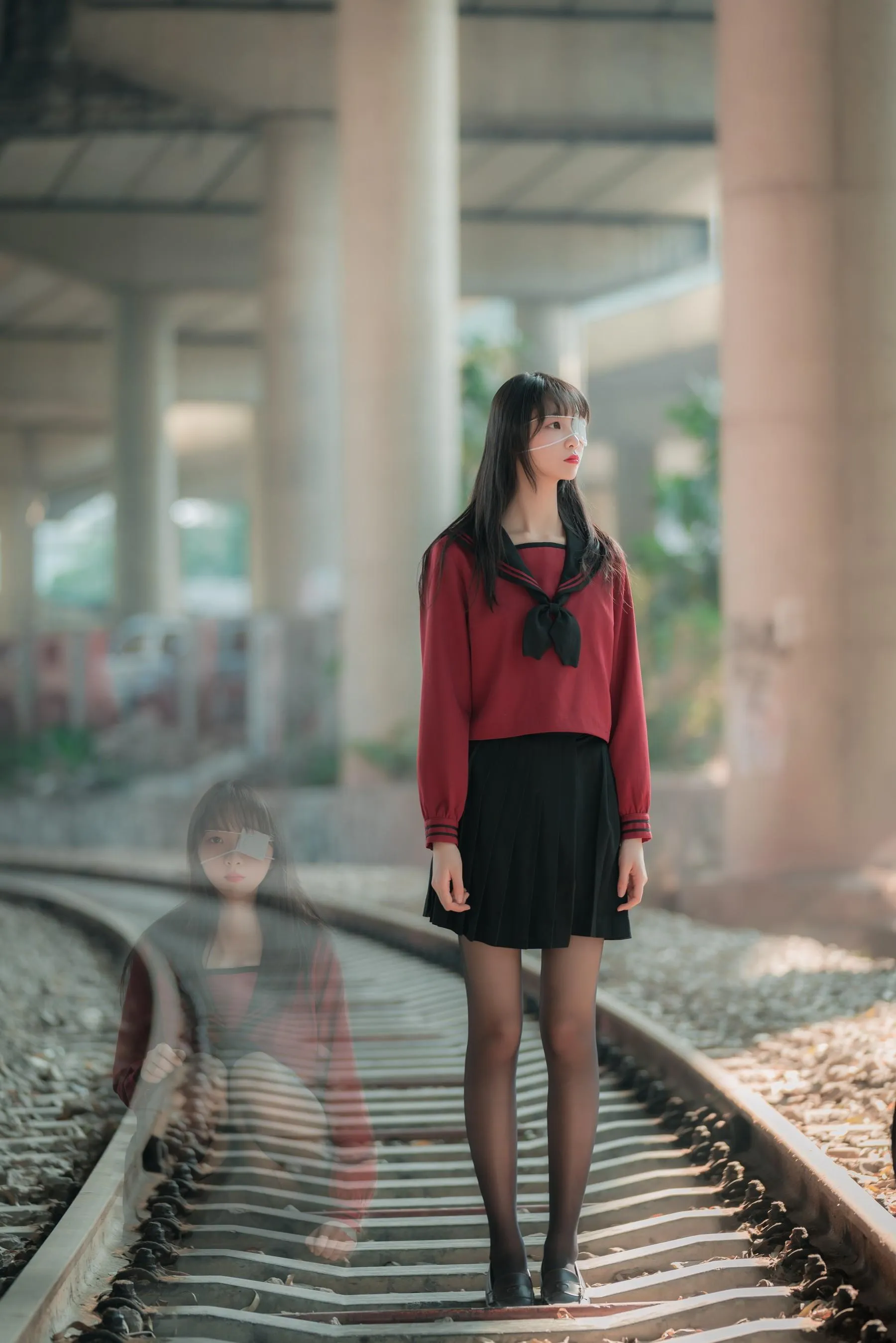 西瓜少女 NO.011 铁轨成片 [48P]插图8